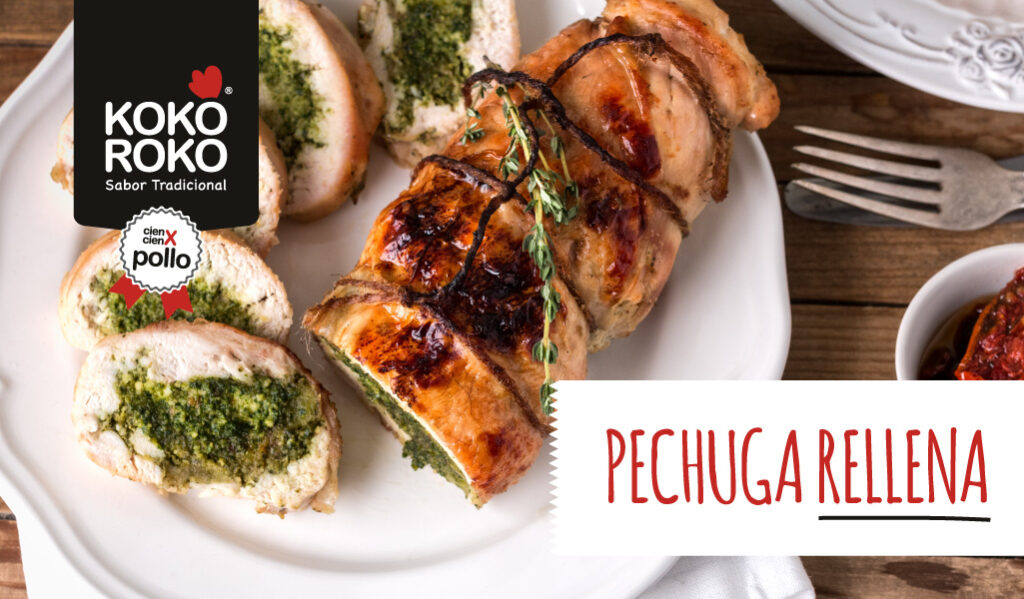 Koko Roko Pechuga de pollo rellena de espinacas y queso, ¡fácil y ligera! - Paasa